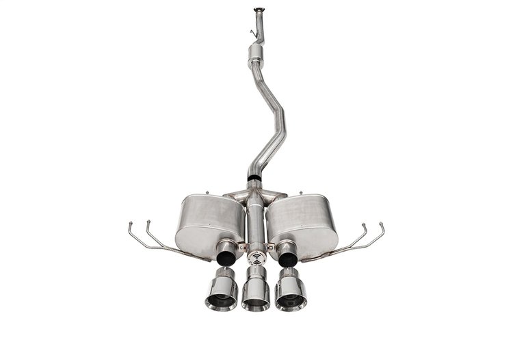 21302 Xtreme Cat-Back Exhaust System for 2017-2021 FK8 Honda Civic Type-R 2.0L Turbo (Slash Cut Polished Tips)