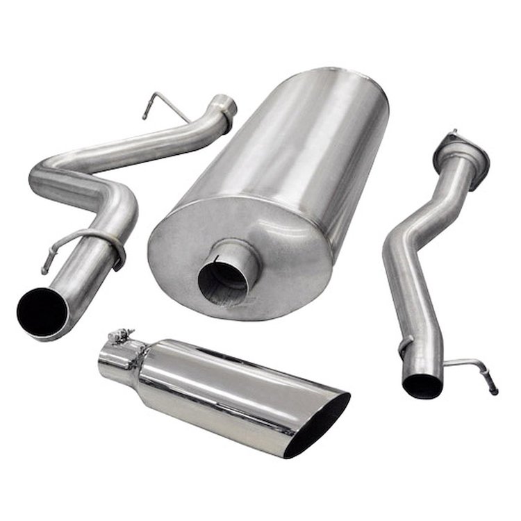24892 Sport Cat-Back Exhaust System 2007-2010 Chevy Silverado/GMC Sierra 2500 6.0L
