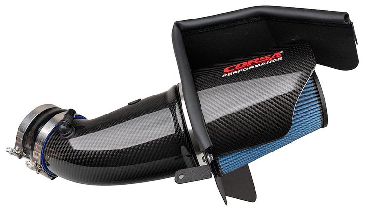 44004 Carbon Fiber Air Intake fits Select Late-Model Dodge Challenger/Charger SRT Demon/Hellcat 6.2L [MaxFlow5 Oiled Filter]