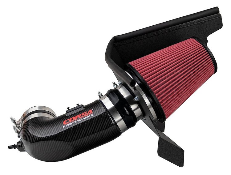 44005D Carbon Fiber Air Intake for Late-Model Camaro ZL1 6.2L V8 [DryTech 3D Filter]