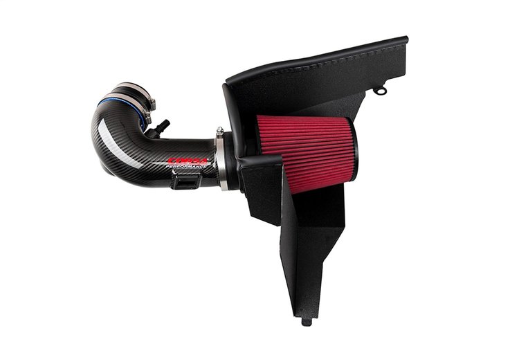 44006D Carbon Fiber Air Intake with DryTech 3D No Oil Filtration 2018-2023 Ford Mustang