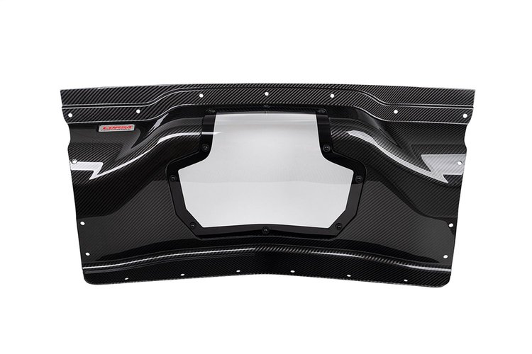44009 Carbon Fiber Trunk Panel with Polycarbonate Window 2020-2024 Chevy Corvette