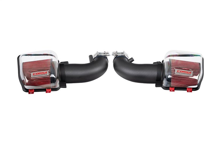 44013D Carbon Fiber Closed Box (Glossy) Fits Select Ford Mustang