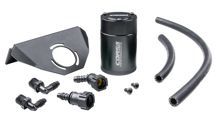 CC0005 Aluminum Oil Catch-Can Kit for Corvette C8