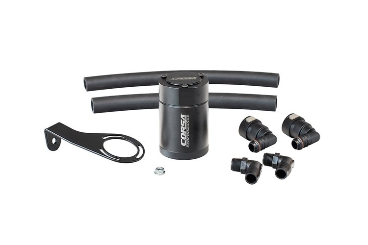 CC0012 Aluminum Oil Catch Can with Bracket Fits Select Ford Bronco with 2.7L Turbo Engine