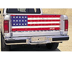 ProFlow Tailgate Net 18 in. Height x 59.75 in. Width U.S. Flag
