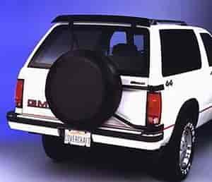 Better Spare Tire Cover Vinyl w/Mesh Backing X-Large- 10 in. To 12.5 in. Wide And 33.5 in. To 35 in. Diameter Black