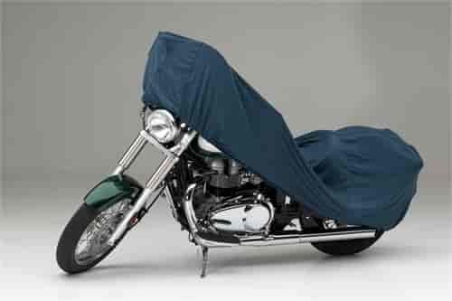 Form-Fit Motorcycle Cover Green Chopper Motorcycle w/Backrest and w/Sissy Bar Custom to 10 ft. Overall Length