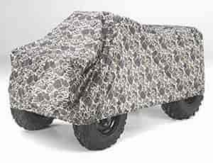 Ready-Fit ATV Cover Silver Urethane Retail Box X-Large w/or w/o Racks 80 in. And Up Overall Length