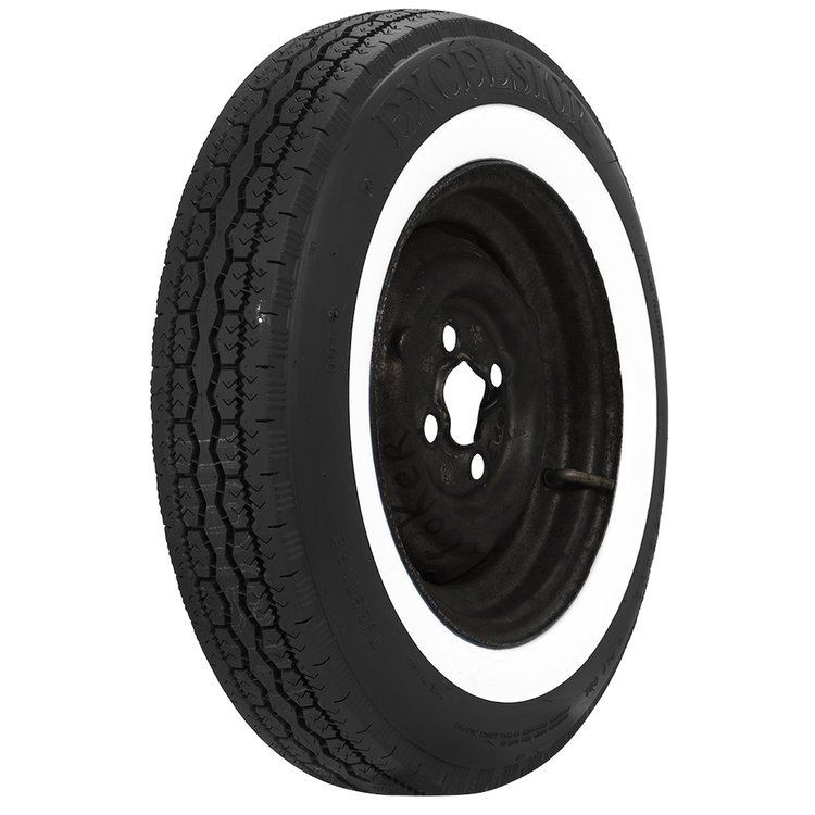 506642 Tire, Excelsior Whitewall, 440-10