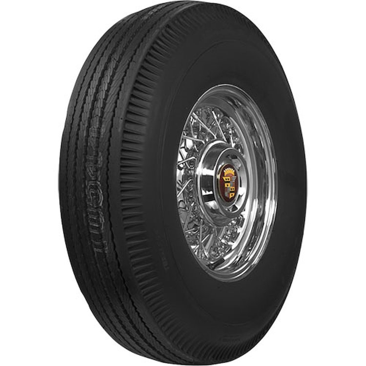 Coker BFGoodrich Silvertown Blackwall Bias Ply Tire 640-13 ( 4.25" x 25.30" - 13" )