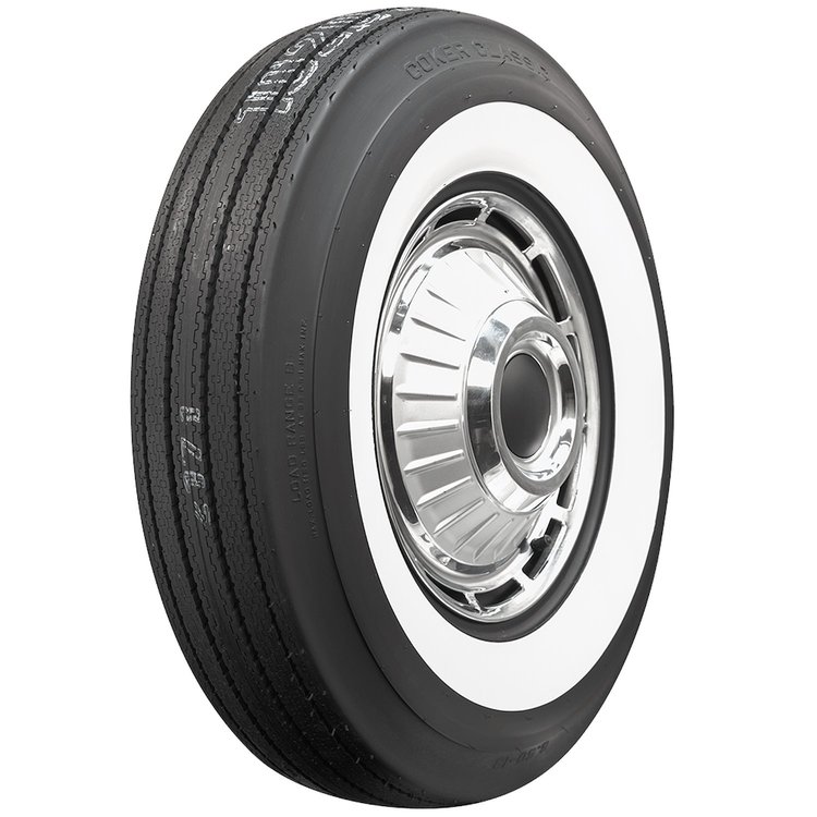 Coker Classic Wide Whitewall Bias Ply Tire 650-13 ( 4.5" x 24.58" - 13" )