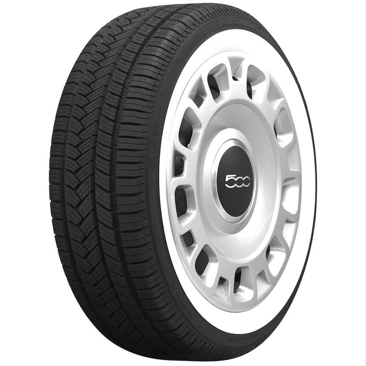 530286 Tire, American Classic Radial, 1625-Inch Whitewall, 185/55R15