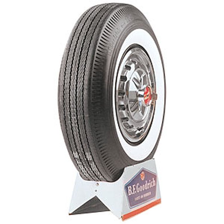 BFGoodrich Silvertown Whitewall Bias Ply Tire 800-14 ( 4.58" x 27.58" - 14" )