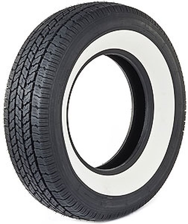 Coker Classic Nostalgia Whitewall Radial Tire P225/75R14