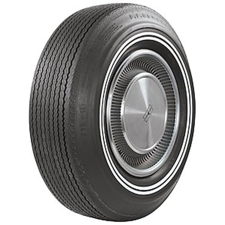 BFGoodrich Silvertown Dual Whiteline Bias Ply Tire G78-14 ( 5.38" x 27.10" - 14" )