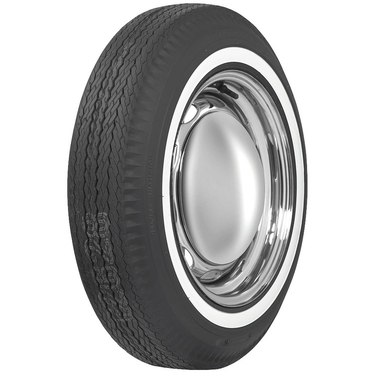 566052 Tire, Firestone 1.00-Inch Whitewall, 640-15