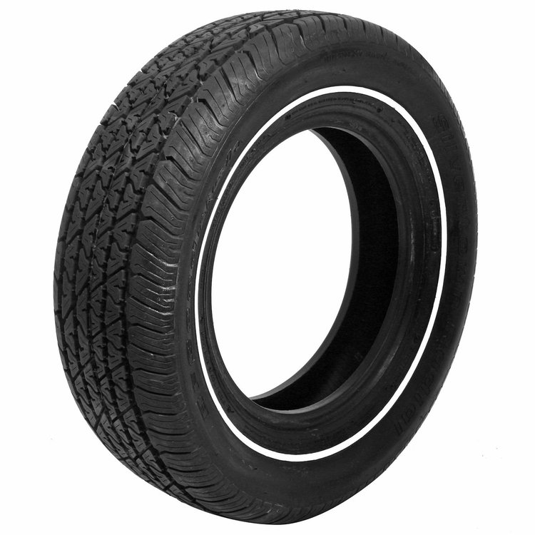 BFGoodrich Silvertown Radial 3.75-Inch Whitewall Tire, 215/70R15