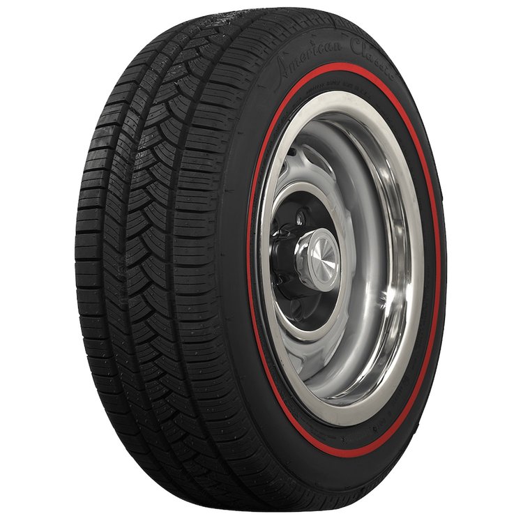 American Classic Premier Series Redline Radial Tires 215/60R15