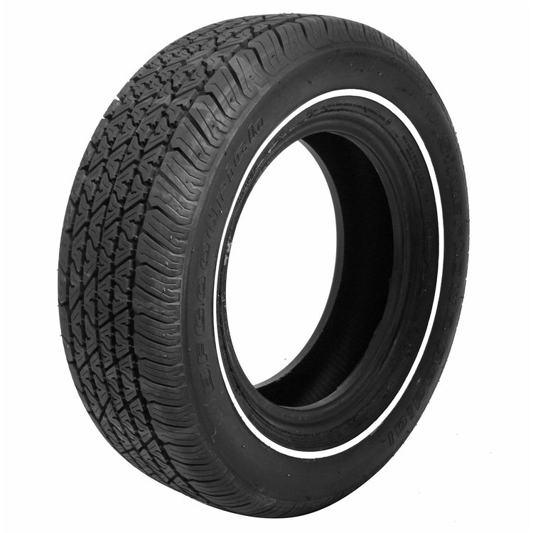 BFGoodrich Silvertown Radial 3.75-Inch Whitewall Tire, 225/70R15