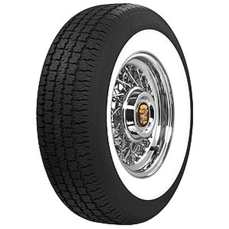 American Classic Collector Wide Whitewall Radial Tire P215/75R15