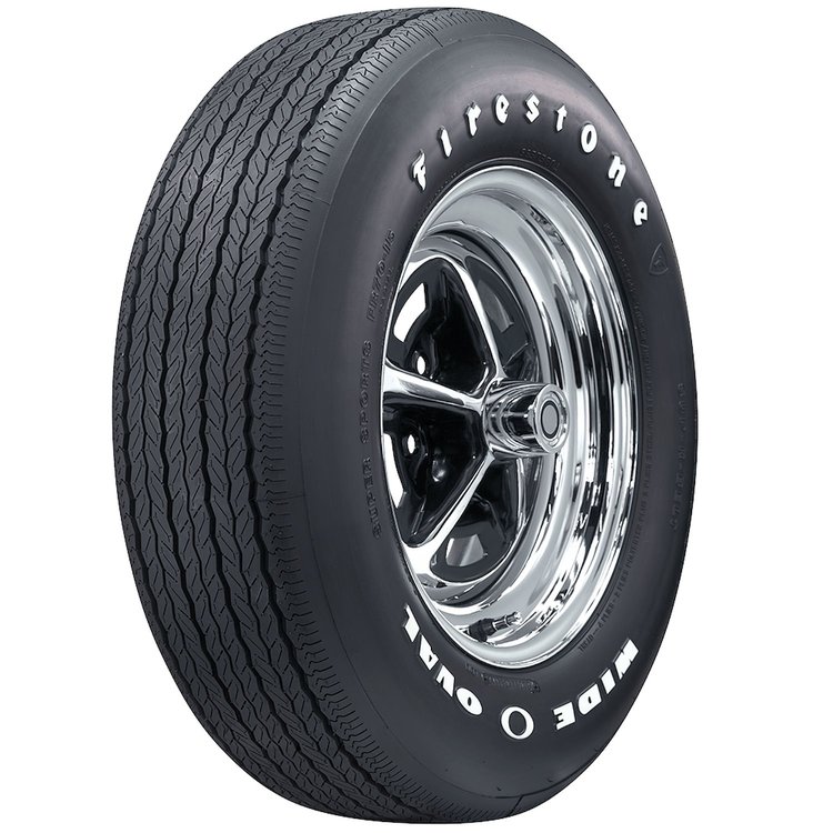 Firestone Wide Oval Radial Tire GR70-15