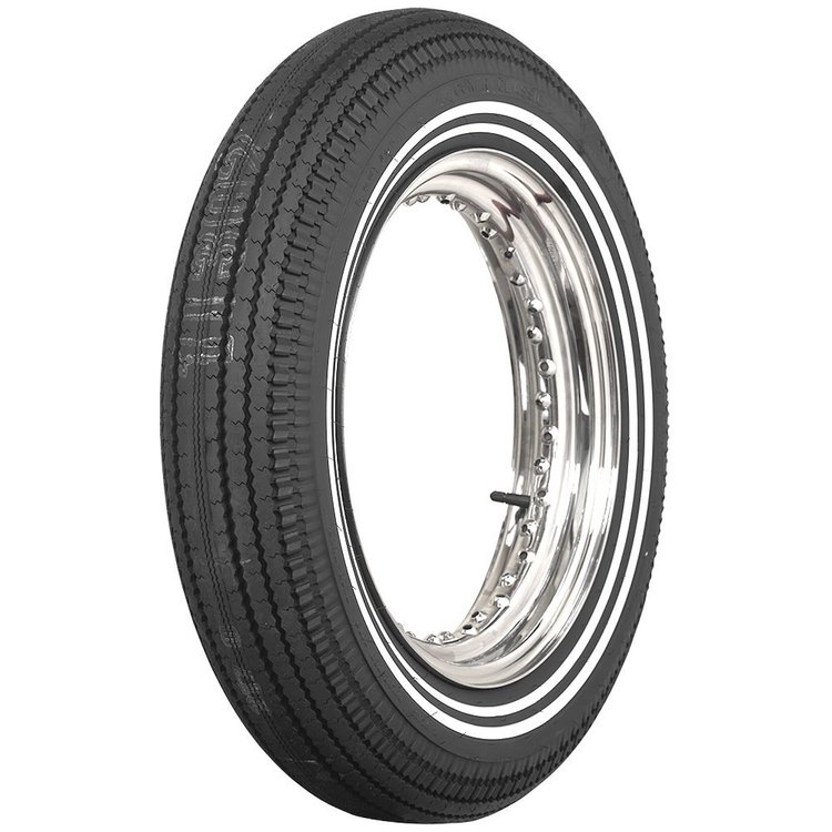 Coker Classic Whitewall Motorcycle Tire 500-16