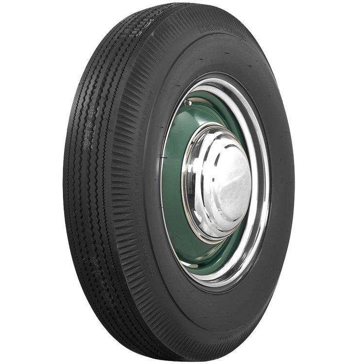 Coker Classic Blackwall Bias Ply Tire 600-16   ( 4.13" x 28.30" - 16" )