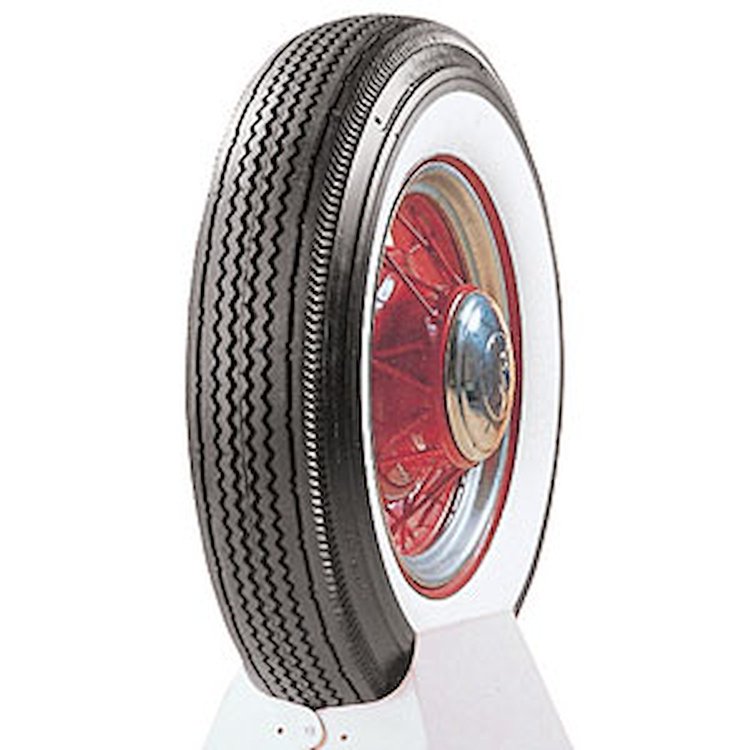 Coker Classic Wide Whitewall Bias Ply Tire 650-16   ( 4.38" x 29.26" - 16" )