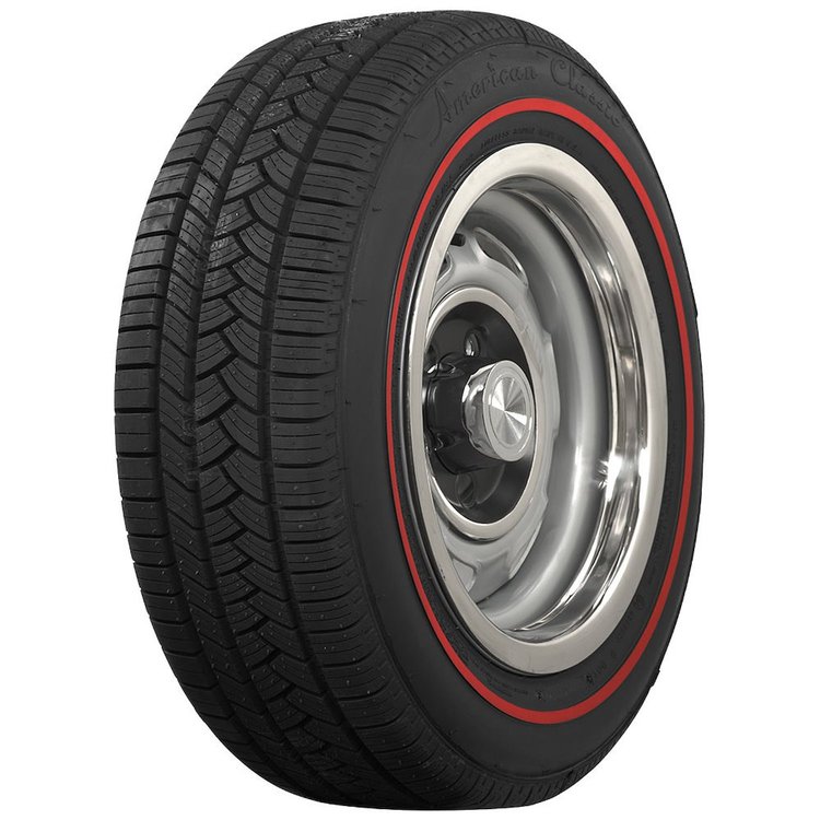 American Classic Premier Series Redline Radial Tires 235/60R16