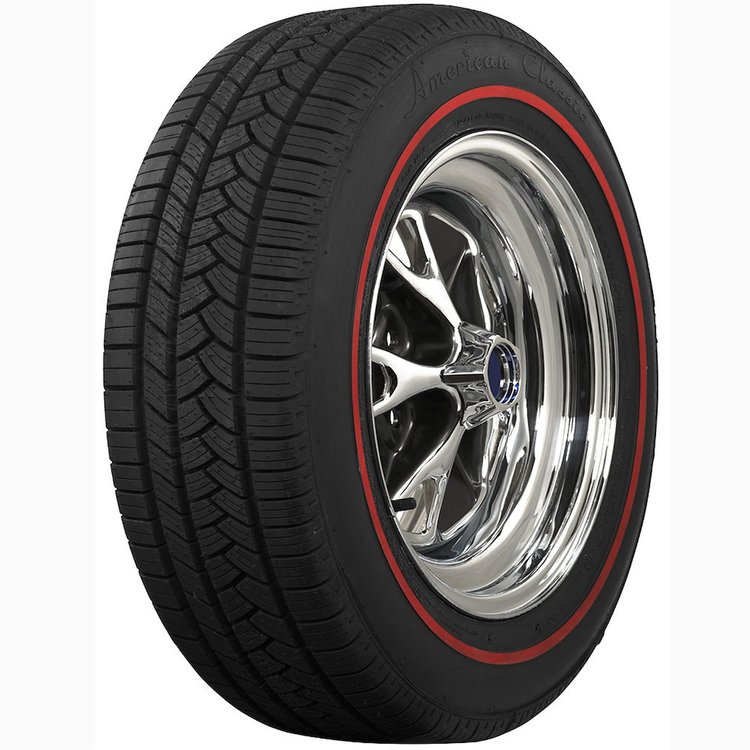 American Classic Premier Series Redline Radial Tires 235/55R17