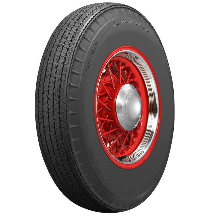 American Classic Bias Look Radial Blackwall Tire 670/R15