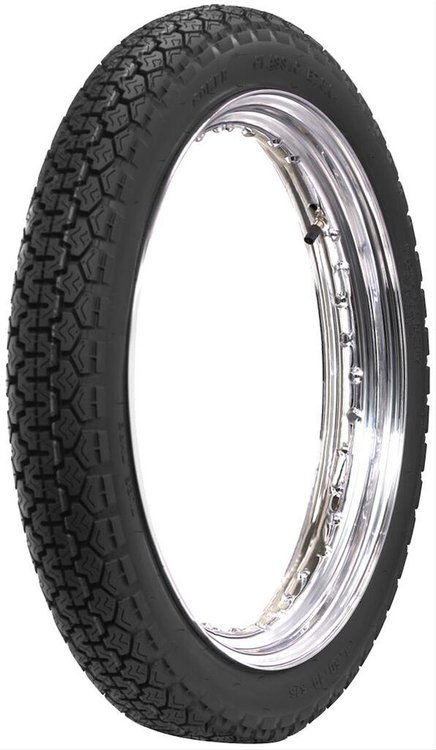 71306 Motorcycle Tire, Coker Classic, E70K, 325-18
