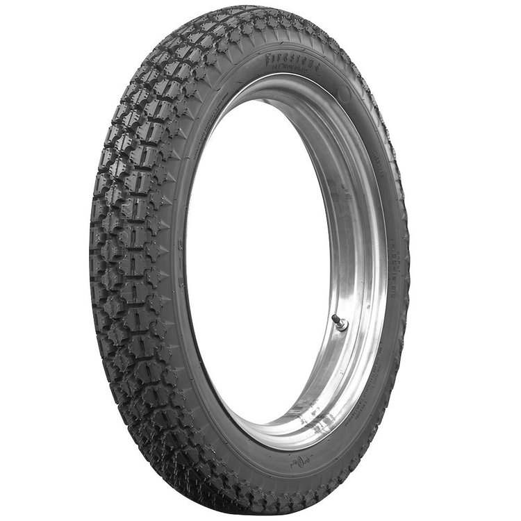 73221 Motorcycle Tire, Firestone Motorcycle ANS, 450-17