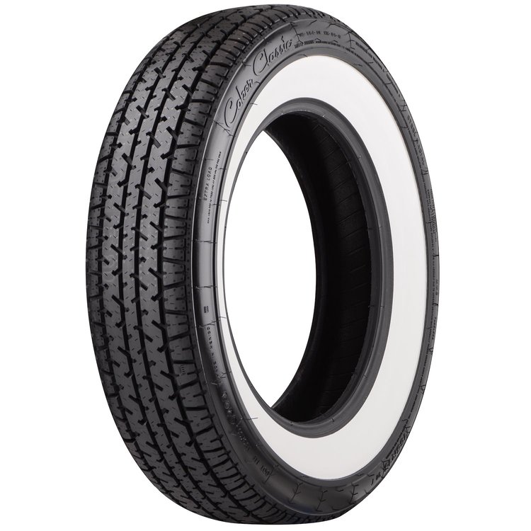 737100 Classic Star Series Whitewall Radial Tire 165/80R15