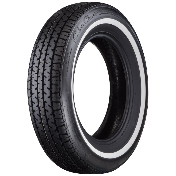 738101 Classic Star Series Whitewall Radial Tire 165R15