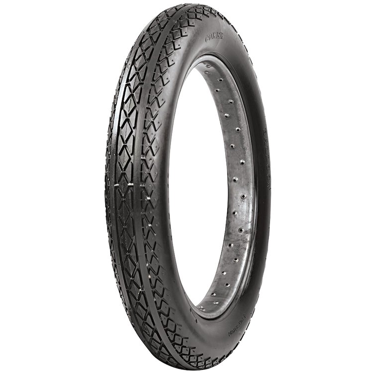 Coker Classic Diamond Tread Motorcycle Tire 385-20