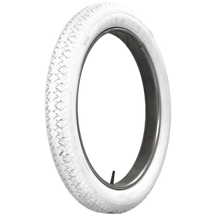 793860 Tire, Firestone Cl-Incher, All White, 30x35