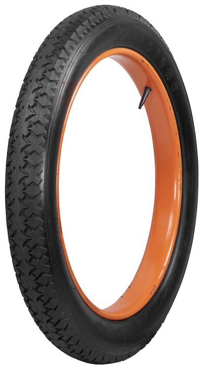 805910 Tire, Firestone Cl-Incher, All Black, 30x3