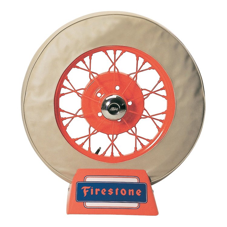 TIRE COVER 19 TAN PLAIN