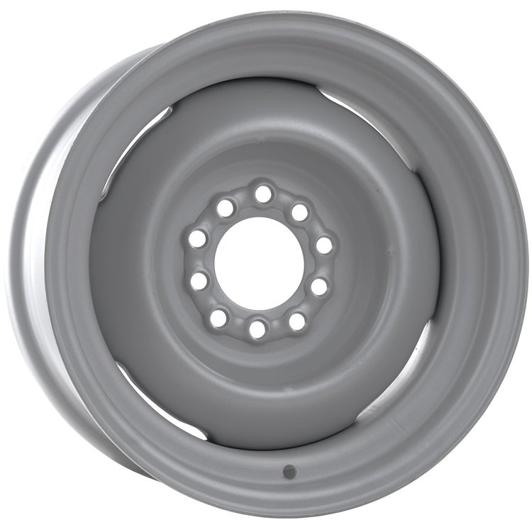 HRPR16412SM234 Wheel, 16x4 1/2 Hot Rod Steel, 5x4 1/2, 5x4 3/4 " Bolt, 2.75" Backspace, Primed Finish