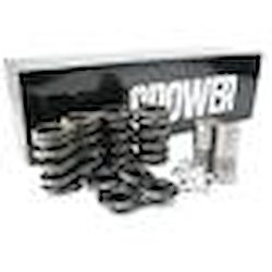 KIT CHEVY SUPER POLISHED COOL FACE SOLID LIFTER DUAL SPRING / TI RETAINERS