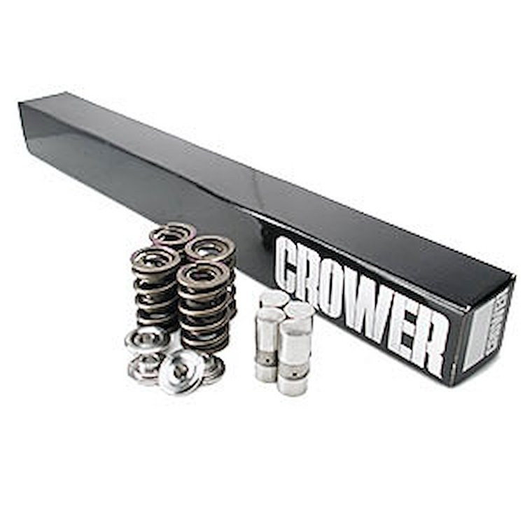KIT CHEVY 262-400 DUAL SPR COOL FACE LIFTERS / TI RETAINER
