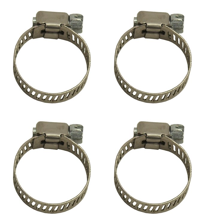 Stainless Steel Hose Clamps Fits hose 5/16" to 1/2"