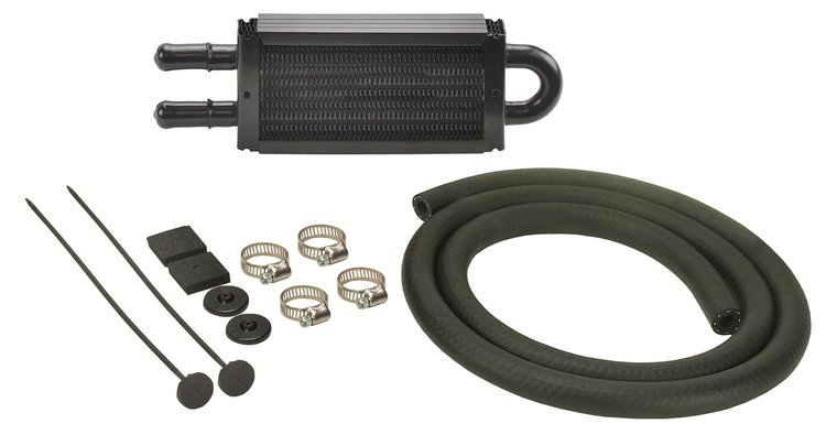 2 Pass Series 7000 Power Steering Cooler Kit 8-1/8" x 2-1/2" x 3/4"