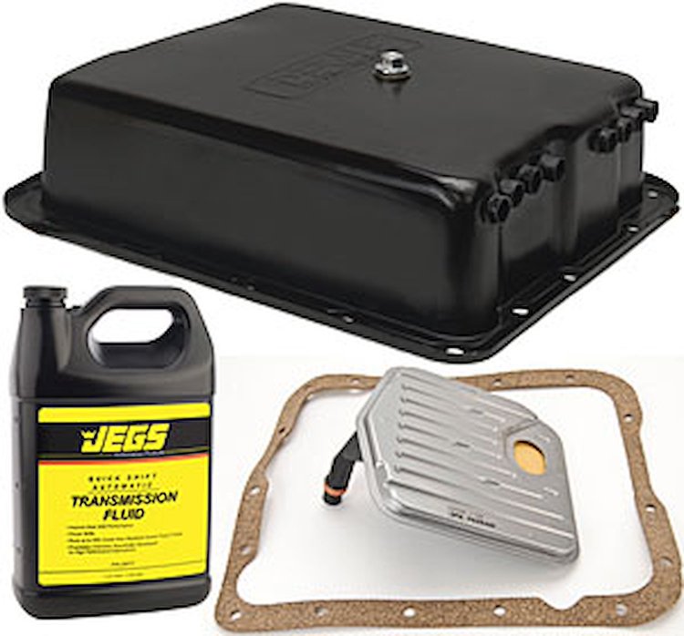 Transmission Pan Cooler Kit GM 700R4 Kit Includes:
