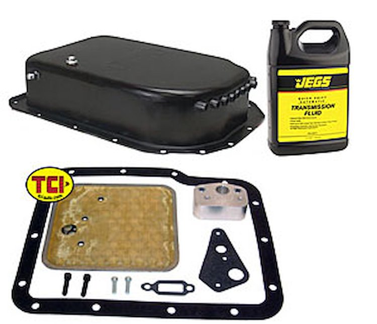 Transmission Pan Cooler Kit GM 4L80E Kit Includes: