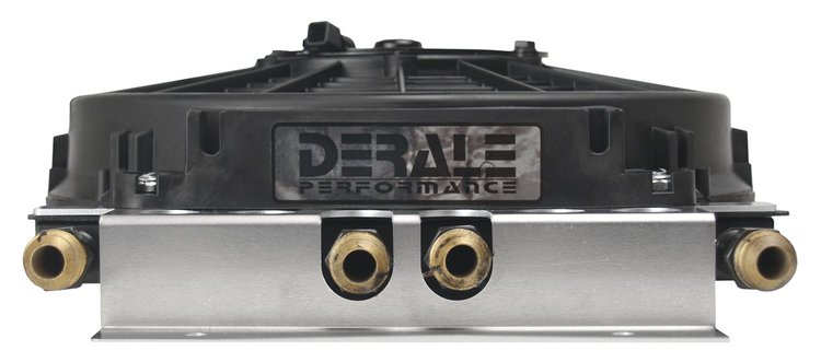 Dual Circuit Cooler With Fan Kit 4 Pass & 4 Pass Configuration