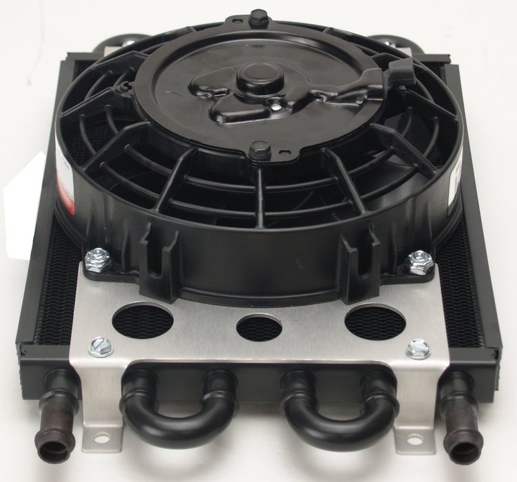 6 Pass Econo-Cool Cooler with Fan Fan Size: 7"