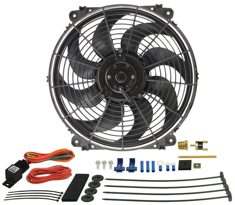 14" Tornado Electric Fan - Thermostat Hardware Kit 1350 CFM
